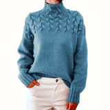 Elena | Maglione Collo Alto Caldo