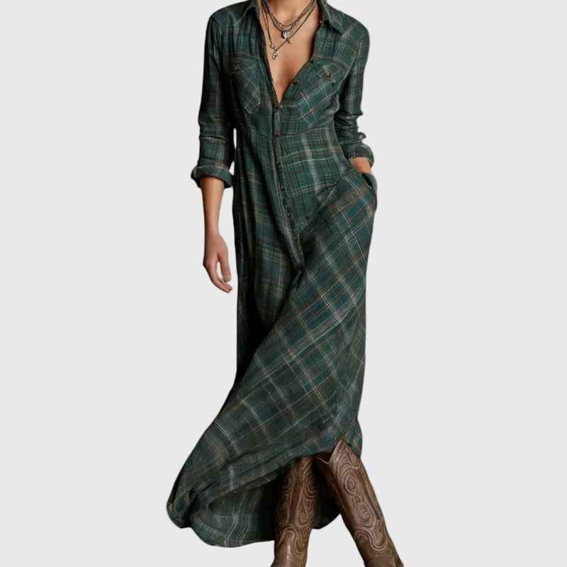 Robe Maxi Elegante | Rosa