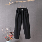 Alyra - Pantaloni Relaxati con Tasche