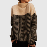 Norah | Maglione in Cotone con Collo Alto