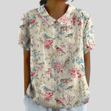 Top Floreale Confortevole ed Elegante