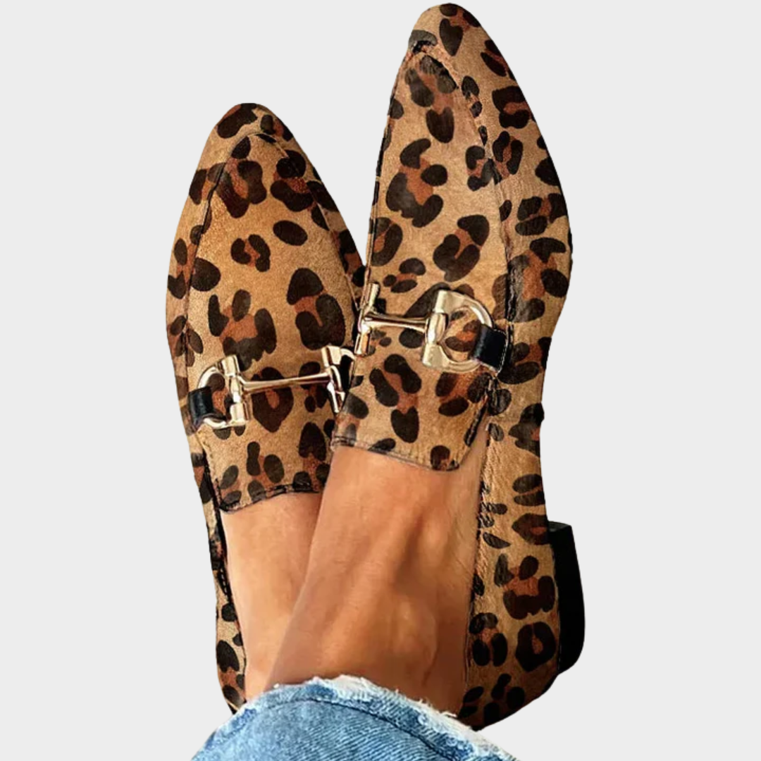 Gia - Mocassini Eleganti Leopardo