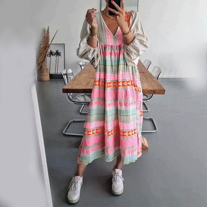 Jessenia - Abito Boho Confortevole