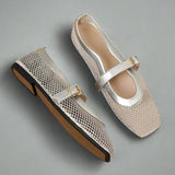 Ballerine Avelina in mesh