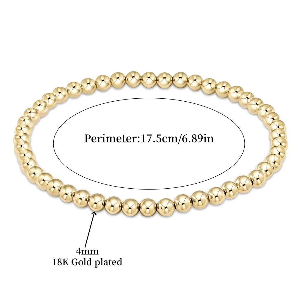Bracciale Chic in Oro e Turchese con Perline
