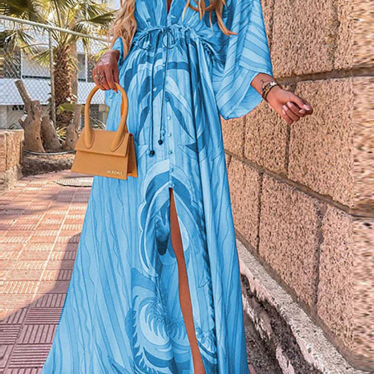 Daria - Vestito Kaftan da Vacanza