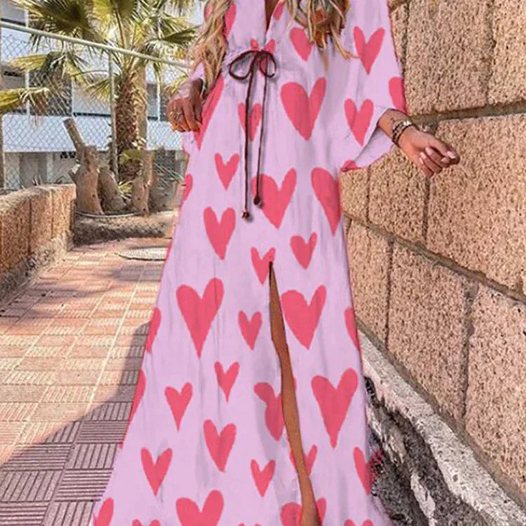 Daria - Vestito Kaftan da Vacanza