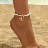 Braccialetto Caviglia Starshore Whisper con Perline