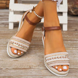 Sandali estivi boho chic