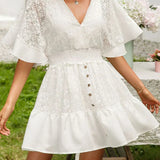 Carole - Abito in Pizzo Bohemien
