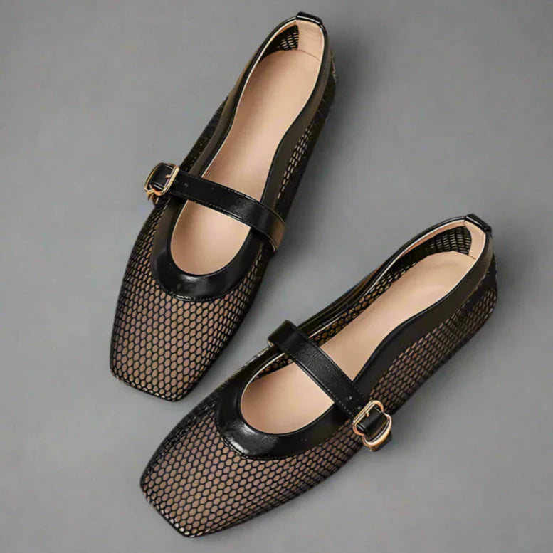 Ballerine Avelina in mesh