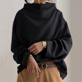 Lisa | Top casual con colletto alto