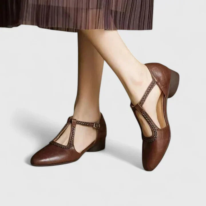 Delphine | Sandali piatti eleganti