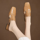 Mules in vera pelle Avery