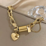 Bracciale spesso in oro