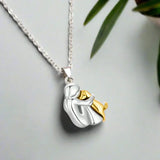 Collana con Ciondolo Abbraccio per Cani