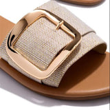 Sandali con fibbia chic