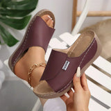 Rumi - Sandali Ortopedici con Tacco Wedge