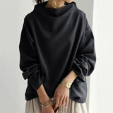 Lisa | Top casual con colletto alto