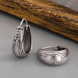 Orecchini Mandala Vintage Argento