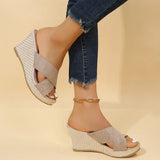 Sandali chic con cinturini incrociati