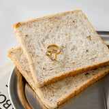 Anello Aperto Duo Baguette Geometrico
