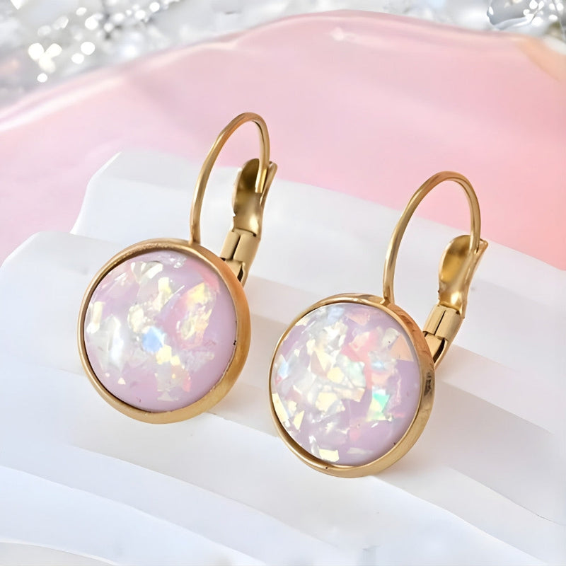 Orecchini in Oro Vintage con Opale
