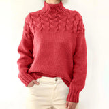Elena | Maglione Collo Alto Caldo