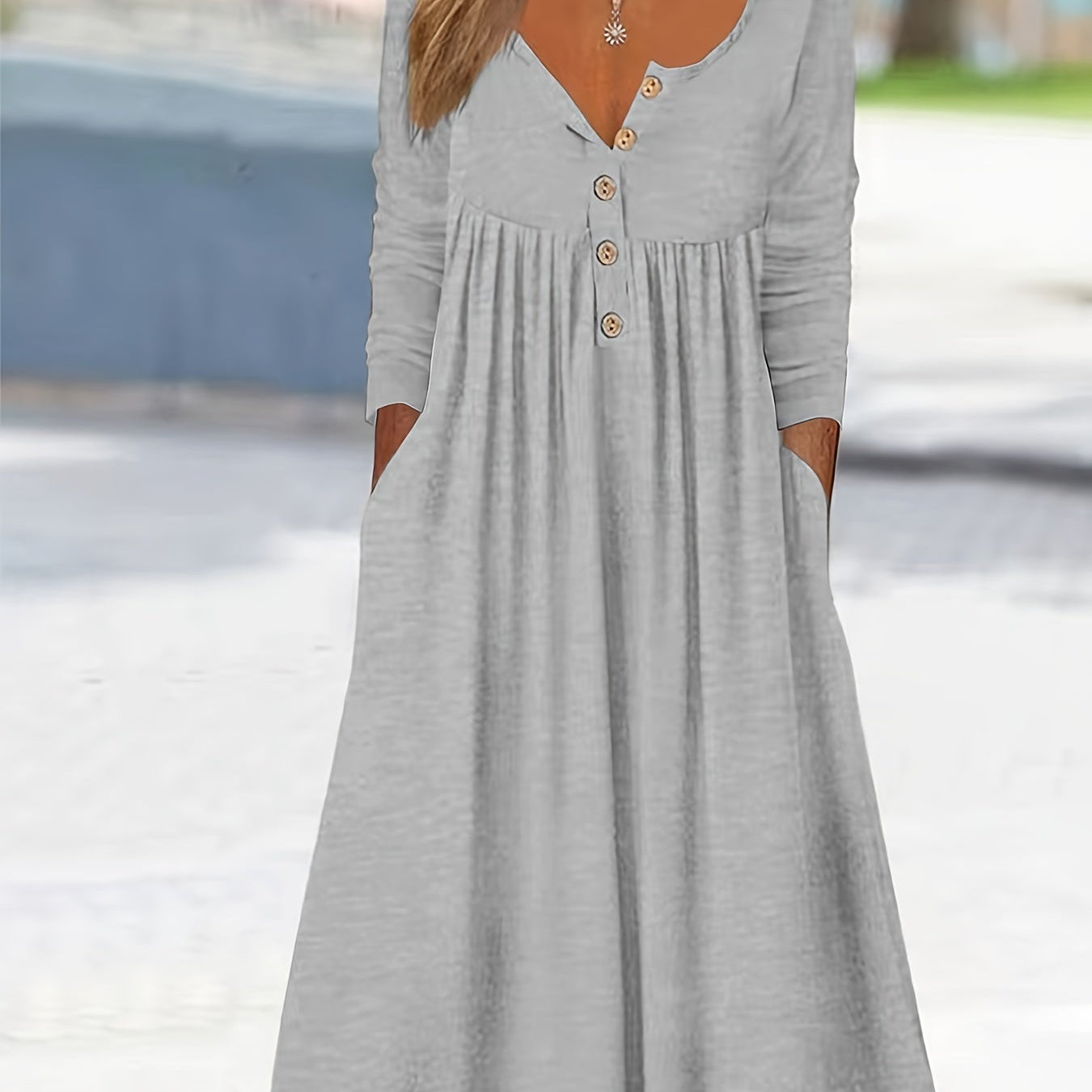 ZARA | ABITO MIDI CON BOTTONI DAVANTI