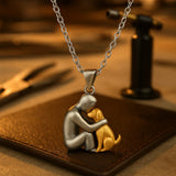 Collana con Ciondolo Abbraccio per Cani