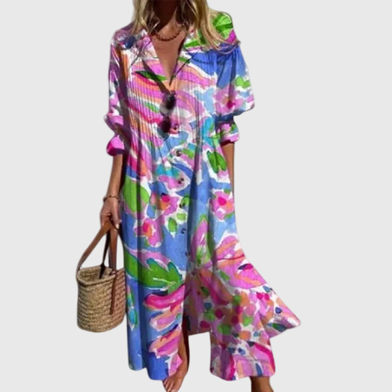 Zariah | Abito Maxi Bohemien Elegante