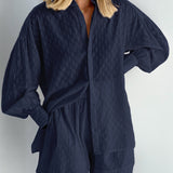 Elizabeth - Completo Camicia e Pantaloni Corti Leggeri