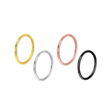 Clicker Essenziale in Titanio | Cerchio Helix • Anello Conch • Clicker Septum