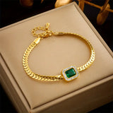 Bracciale Joana Verdeggiante con Smeraldo