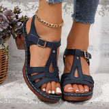 Sandali classici con fibbie