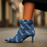 TACCHI DANICA IN DENIM TESSUTO