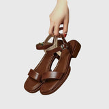 Kaia - Sandali in pelle ortopedica