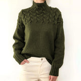 Elena | Maglione Collo Alto Caldo