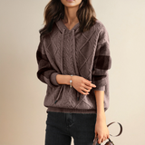 Emily | Maglione con Cappuccio Intrecciato
