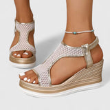 Jessica | Sandali ortopedici con zeppa