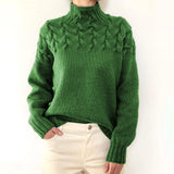 Elena | Maglione Collo Alto Caldo