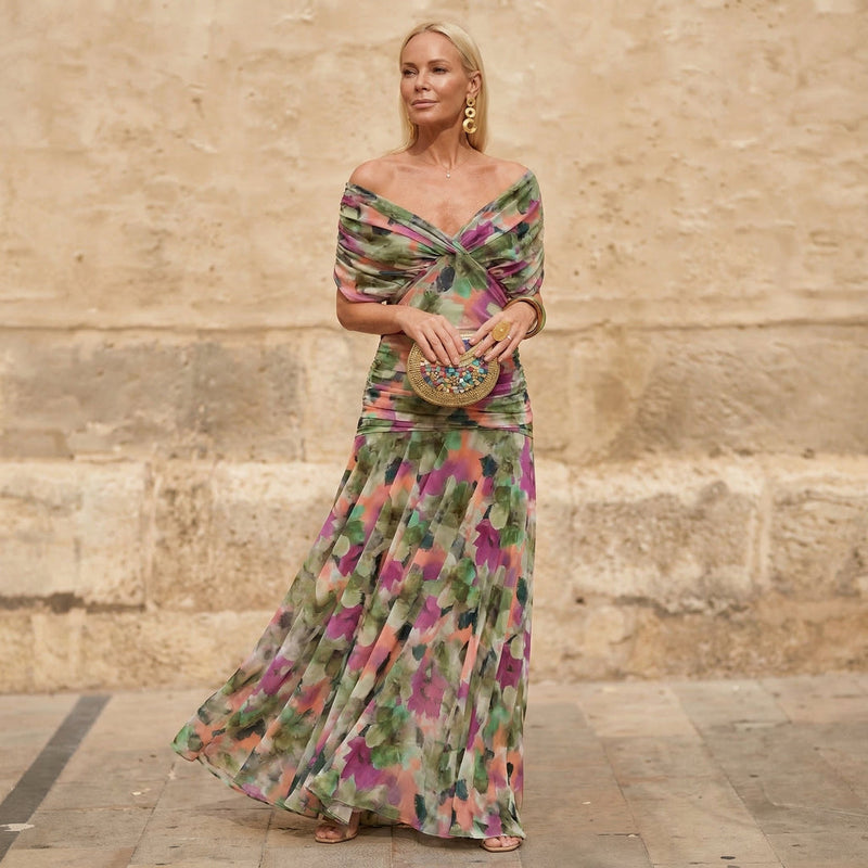 Kelsey | Elegante Vestito Colorato