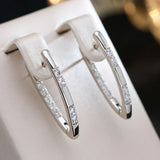 Orecchini in Zirconia Eleganti in Oro