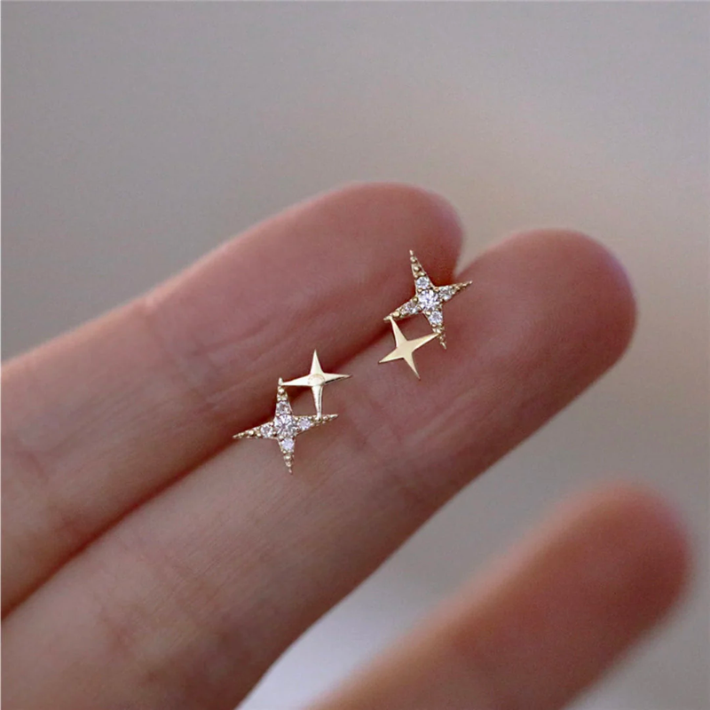 Brilliant Star Earrings