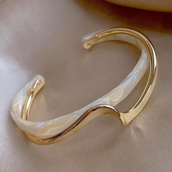 Bracciale con Luce di Opale Dorato