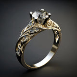 Anello Esotico in Zirconia Squisita