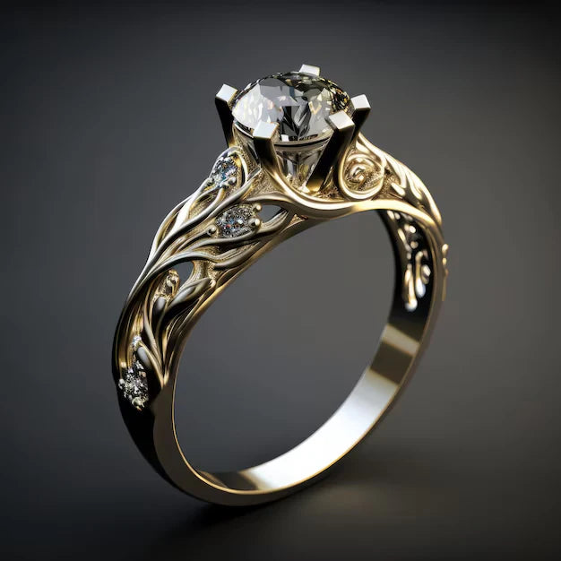 Anello Esotico in Zirconia Squisita