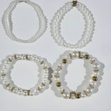 Set di Bracciali in Perle Squisite