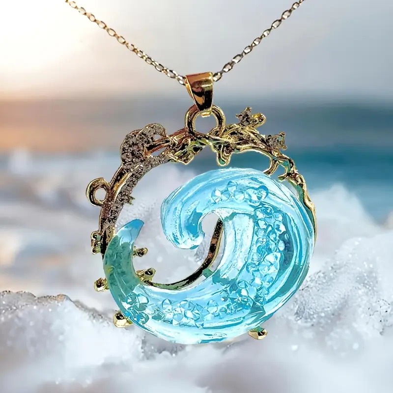 Collana Luminoso “Giuramento dell'Oceano”