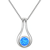 Collana in Opale Bianco Antico
